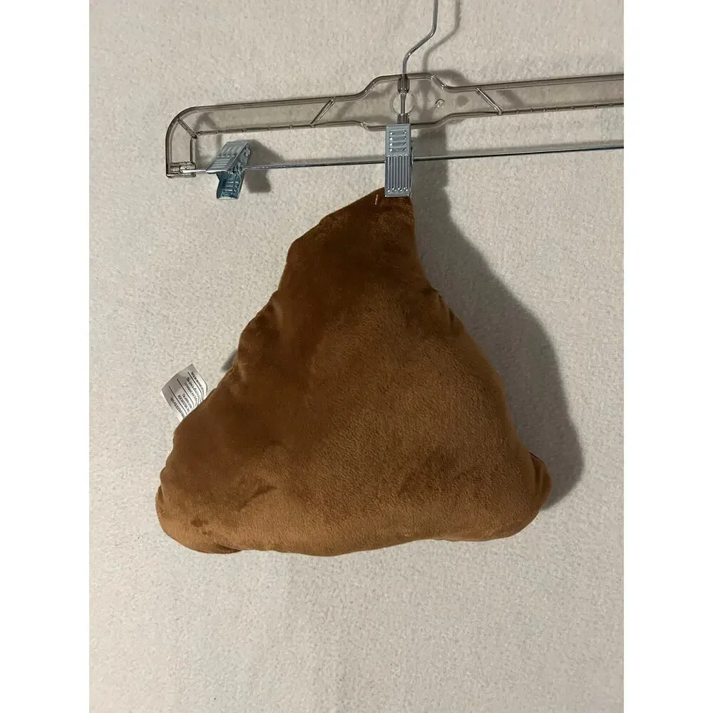Calplush Poop Emoji Plush Brown Smiley Face Stuffed Toy Kawaii Decor